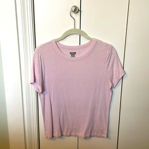 Aerie, lavender, short sleeve top